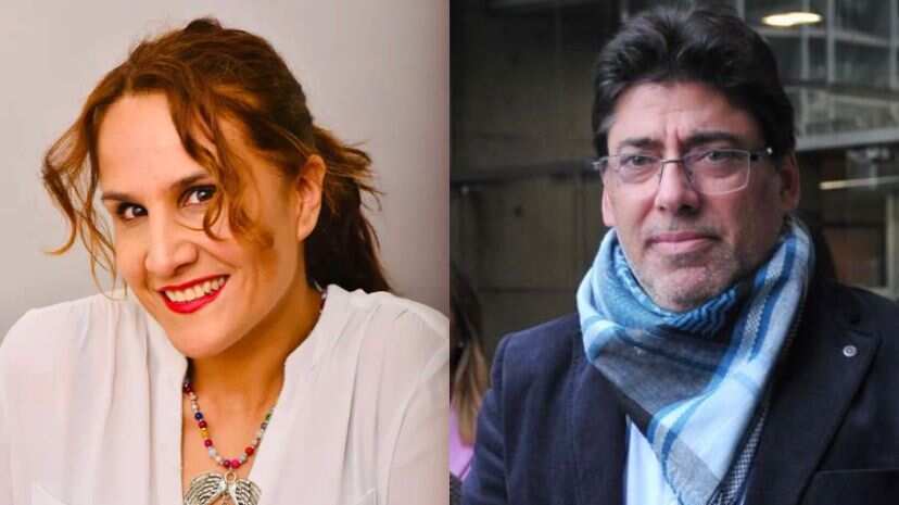 Claudia Perez y Daniel Jadue