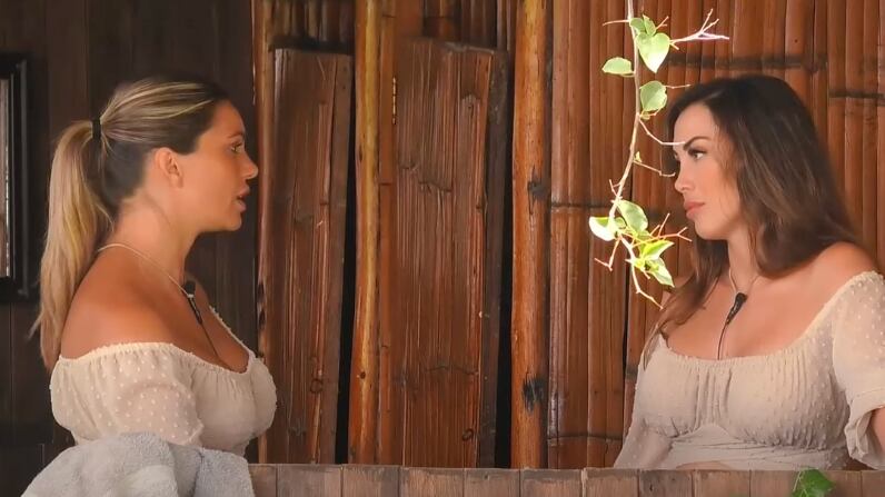 Faloon Larraguibel y Daniela Colett | Captura: Canal 13