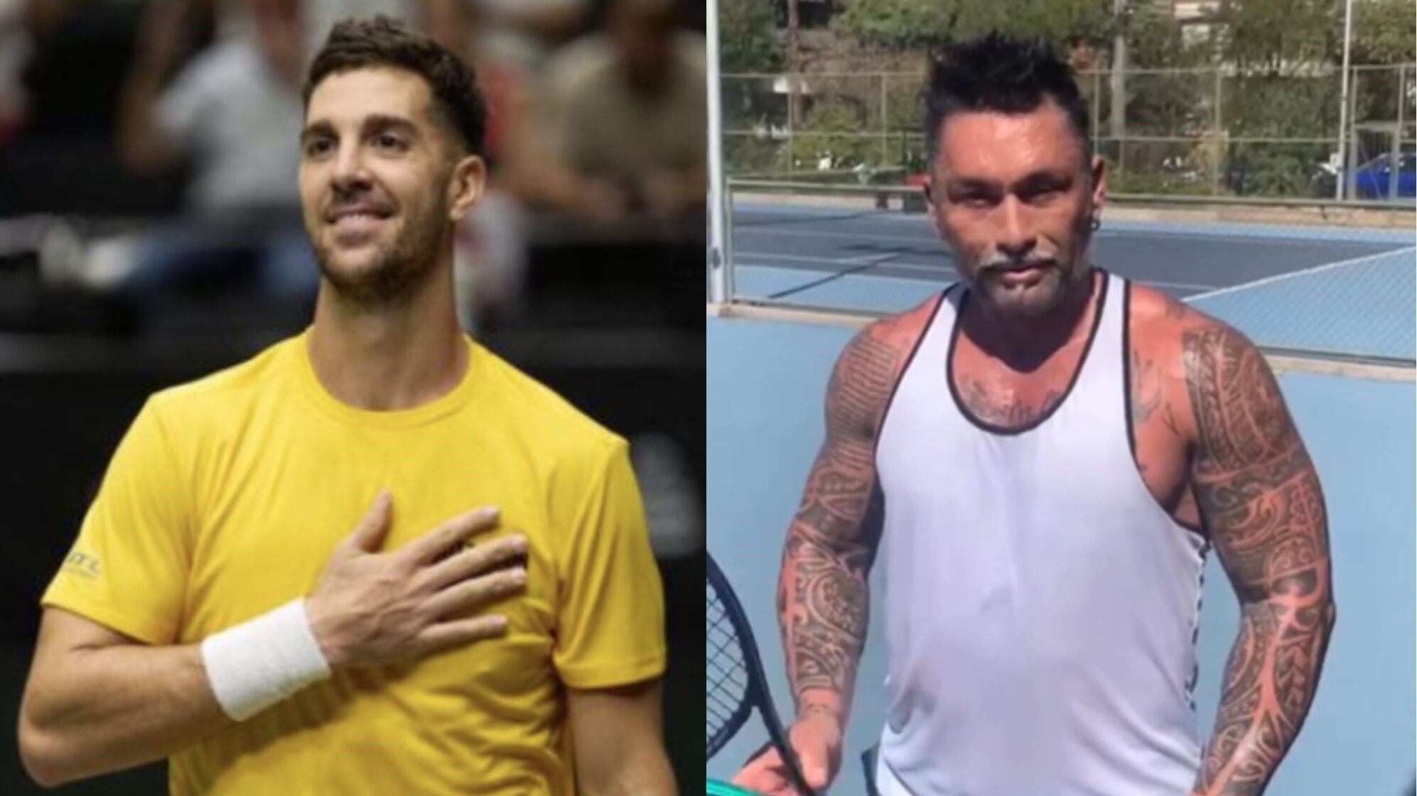 Thanasi Kokkinakis y Marcelo Ríos | Instagram