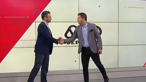 Fabián Morales y Gonzalo Ramírez aclararon este martes el impasse que tuvieron durante el despacho deportivo de este lunes con la broma que le hizo el periodista al conductor de Meganoticias Conecta.