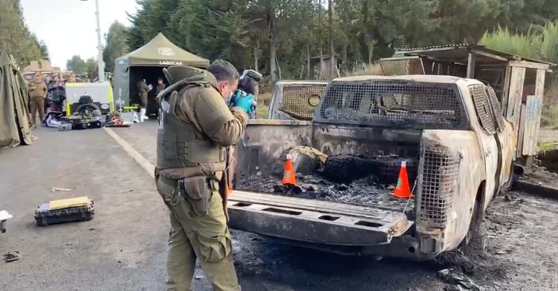 Asesinato Carabineros | Fuente: Carabineros