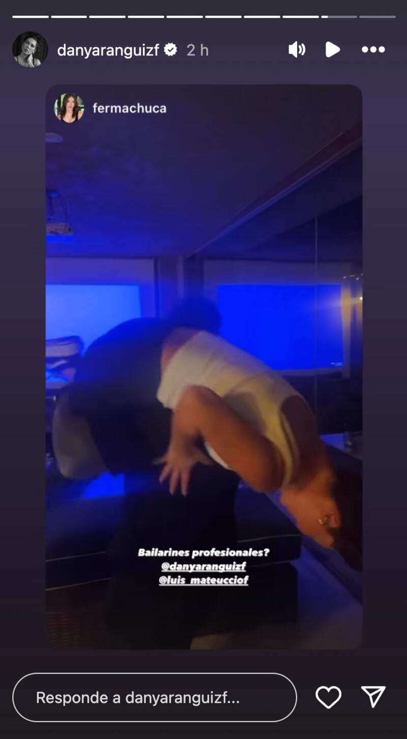 Historias de Daniela Aránguiz | Fuente: Instagram