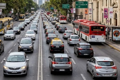 Restricción vehicular este viernes 29 de mayo: Conoce los dígitos prohibidos para circular en Santiago