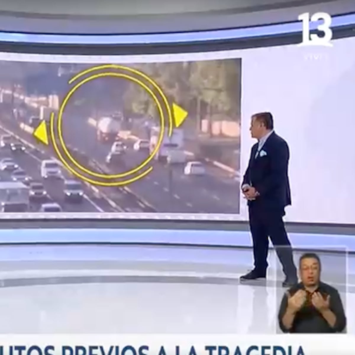 Videos muestran maniobra de camión previa a explosión en Renca Videos muestran maniobra de camión previa a explosión en Renca