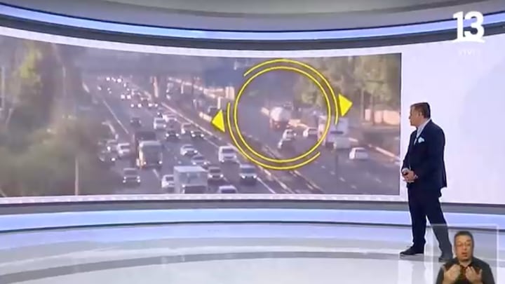 Nuevas imágenes de camión que produjo explosión