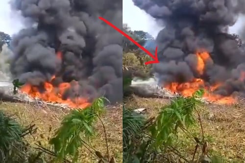 Más de 100 personas iban en avión que se estrelló en Colombia