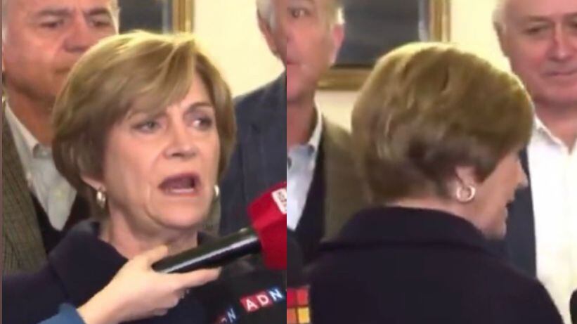 “¡BASTA!”: Evelyn Matthei perdió la paciencia con periodistas tras ser consultada por su desplome en las encuestas