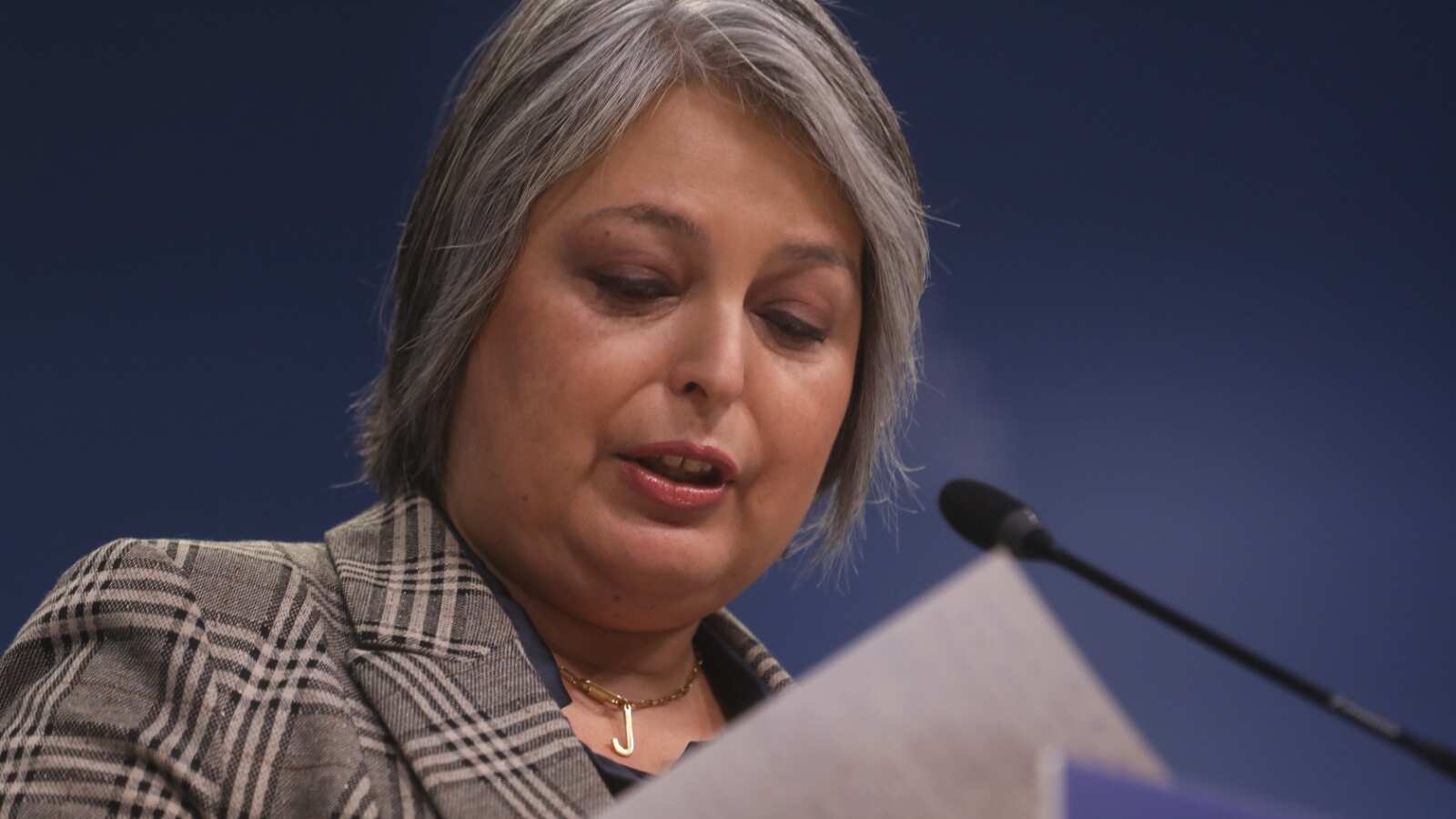 Jeannette Jara, ministra del Trabajo, expuso sobre la minuta de la AFP. / AGENCIAUNO