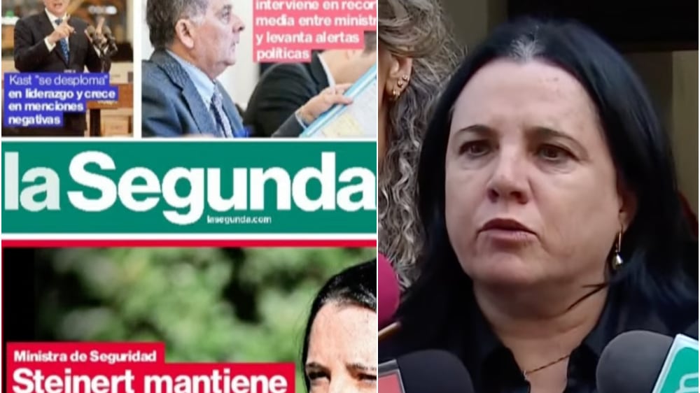 La ministra Steinert se refirió al titular del diario La Segunda