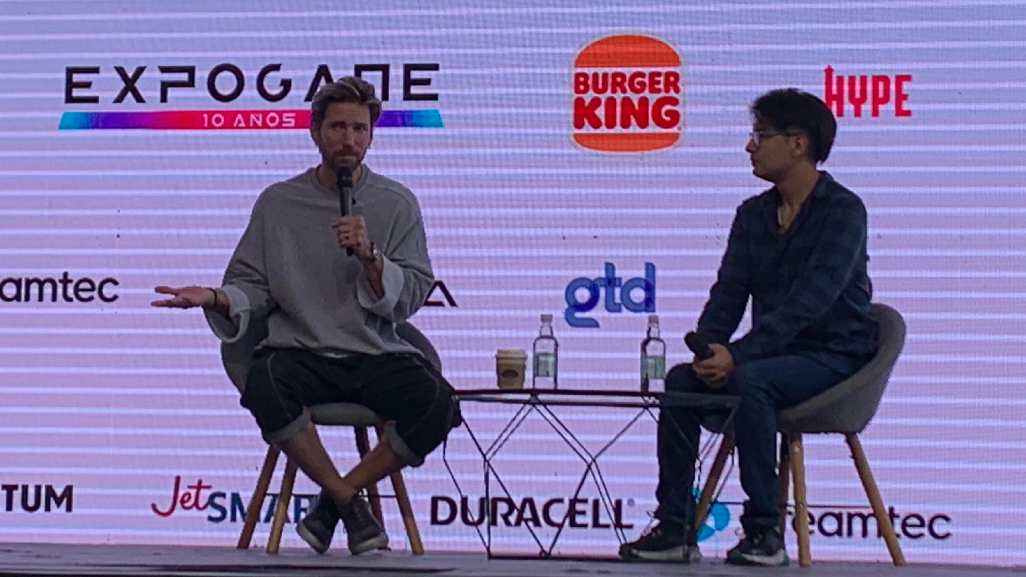 Troy Baker en la Expogame 2024