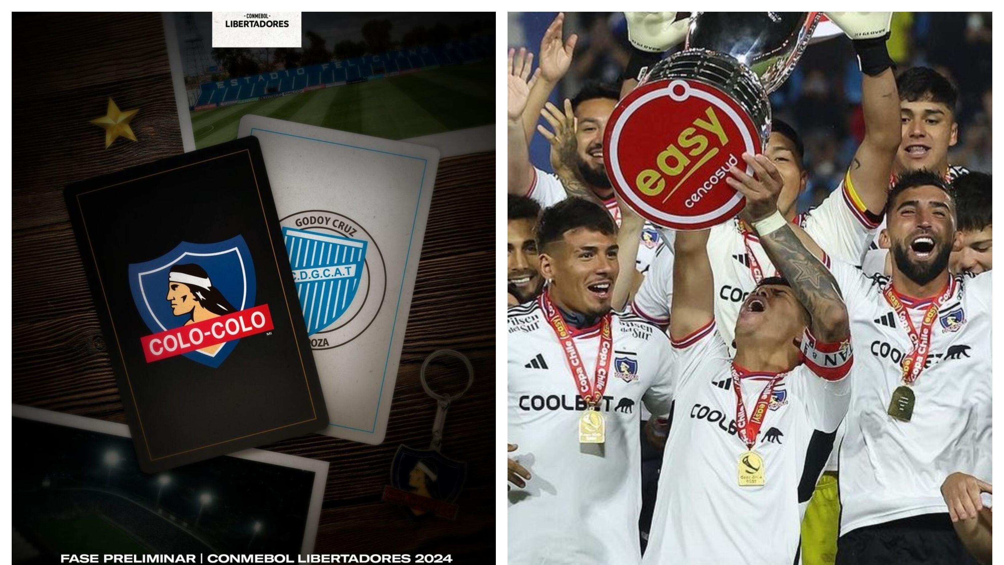 El sorteo de Conmebol determinó que el Cacique deba enfrentarse al club mendocino en las fases preliminares de la Copa Libertadores de 2024.