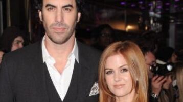 Isla Fisher y Sacha Baron Cohen