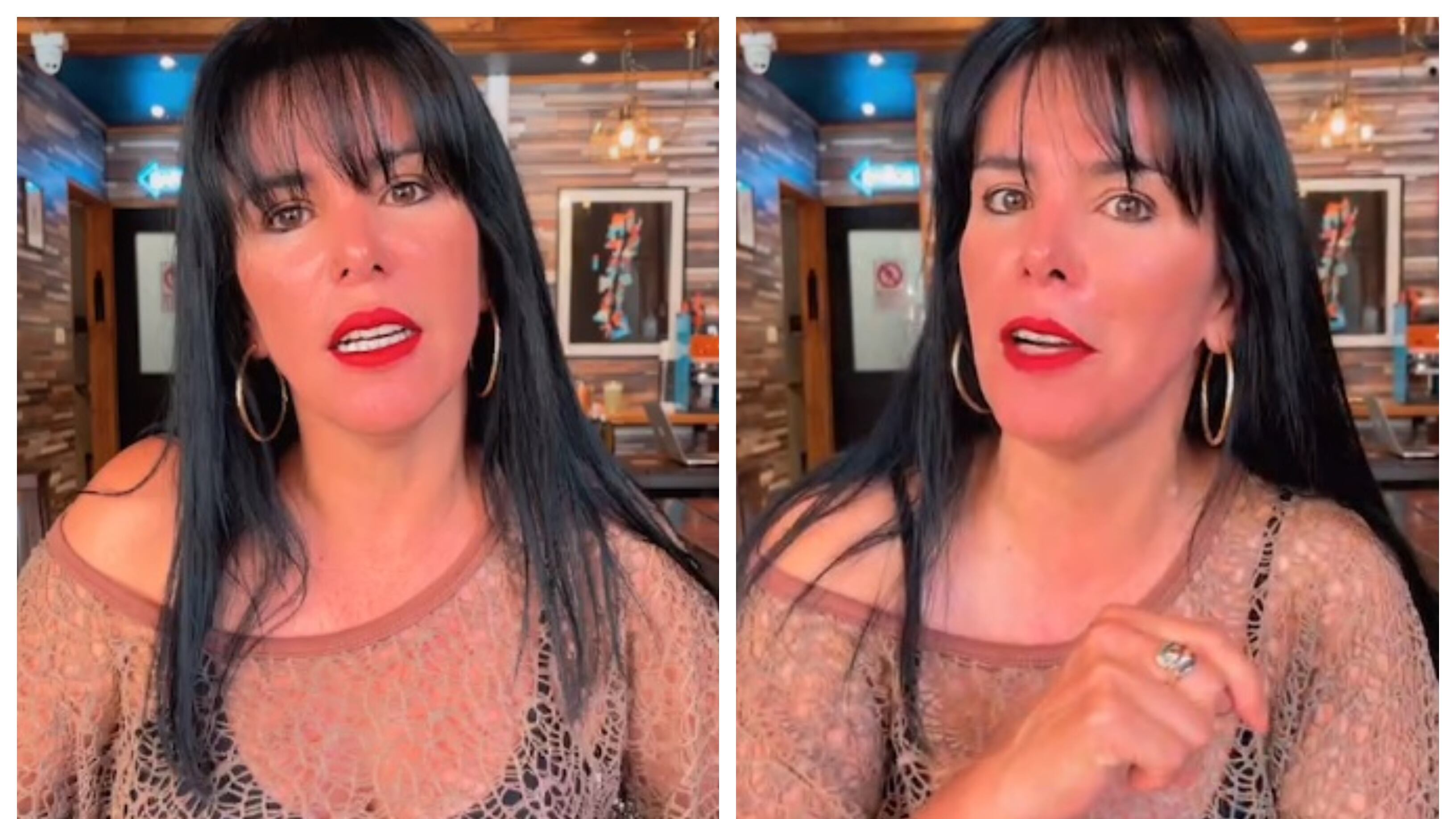 La otrora Geisha se descargó esta tarde en contra de Daniela Aránguiz, a quien trató de "mentirosa" por los dichos en su contra y de su hija Angie.