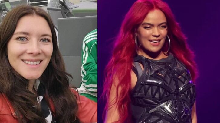 Carla Jara y Karol G, Instagram