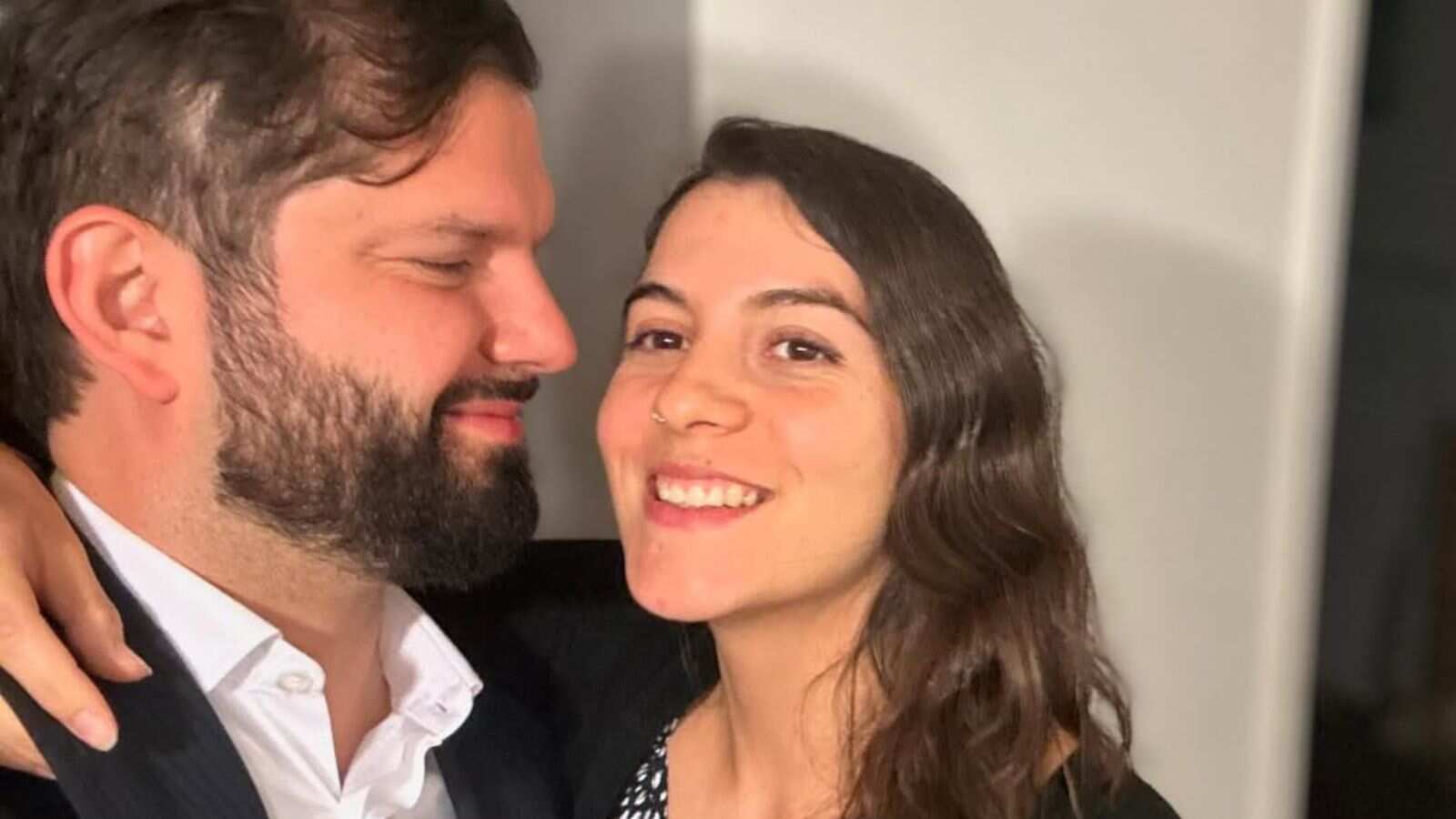 Presidente Gabriel Boric y Paula Carrasco