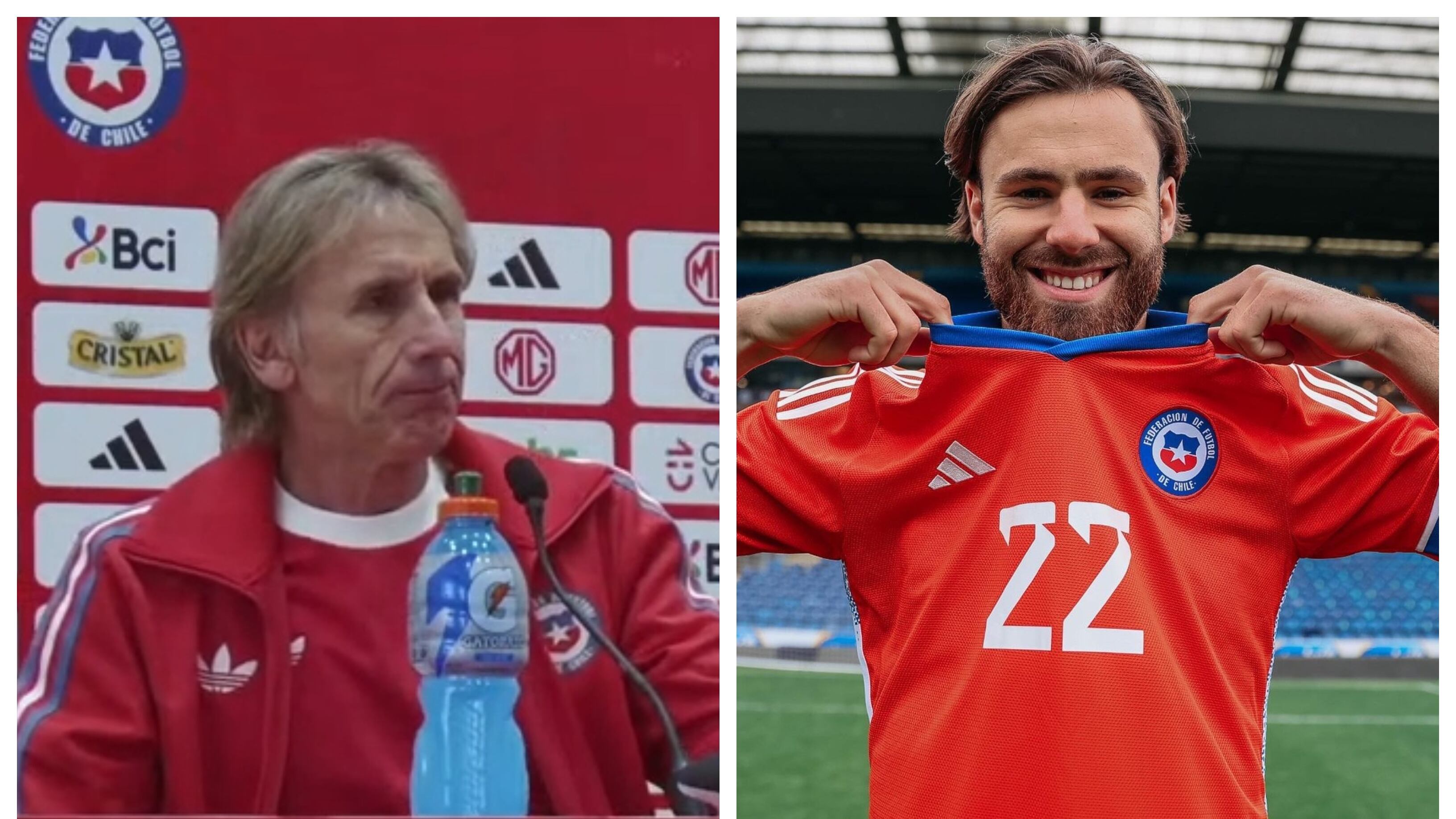 El técnico de la selección chilena explicó en detalle los motivos para marginar de su primera convocatoria a Medel, Bravo y Brereton; y sorprender con los retornos de Bravo, Isla y Vargas.