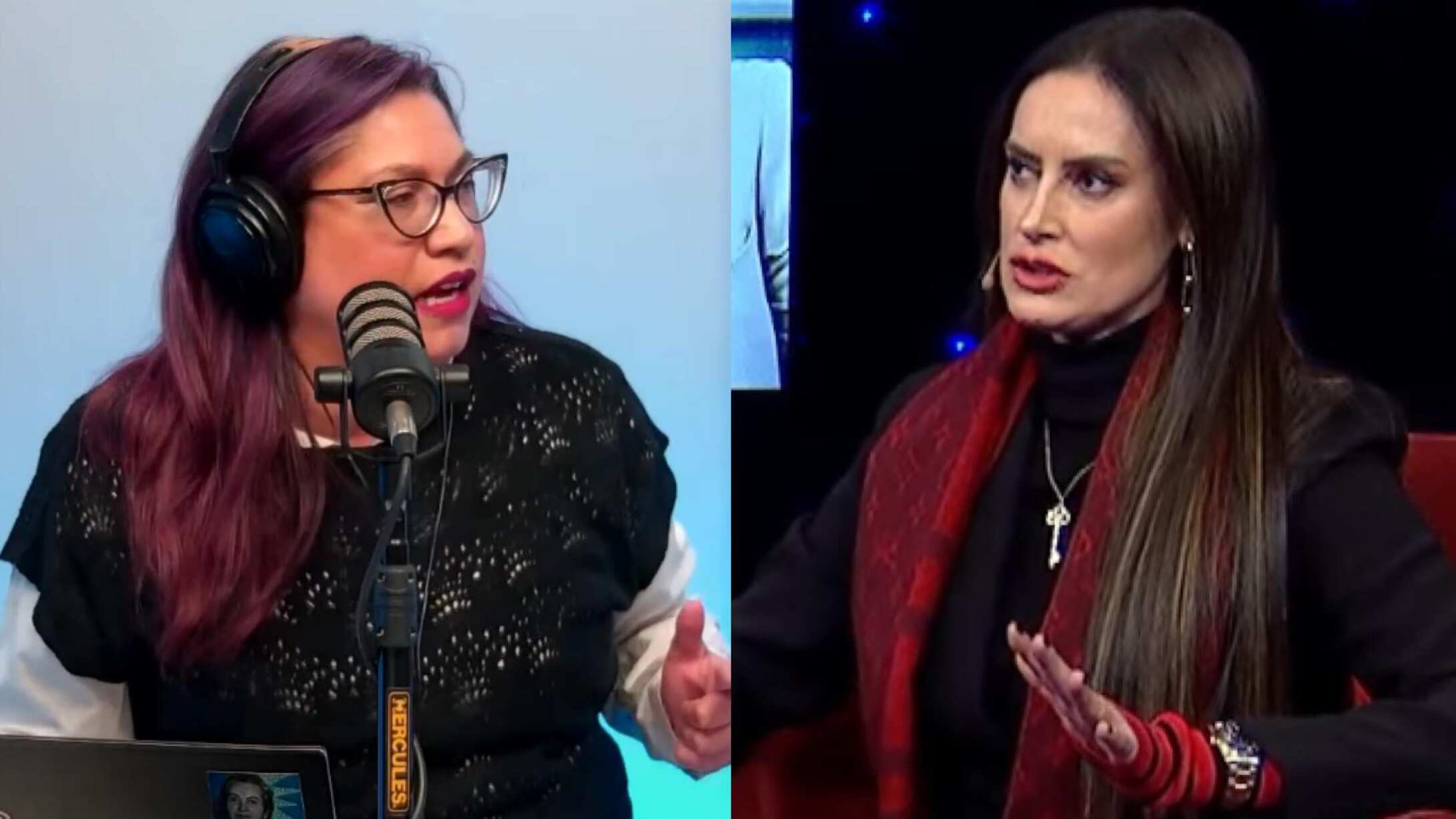 Alejandra Valle y Adriana Barrientos