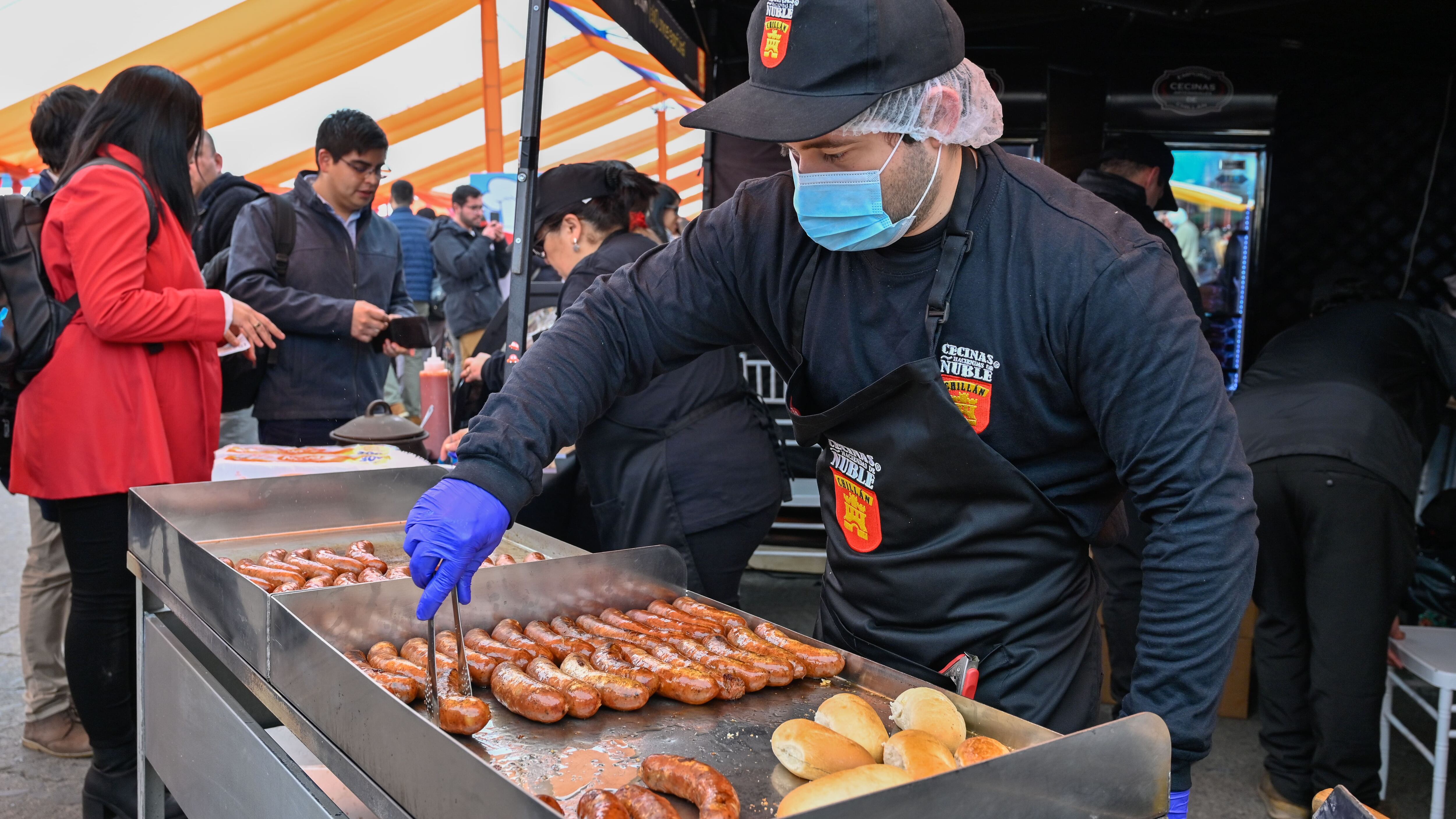 Fiesta de la longaniza en Chillán
