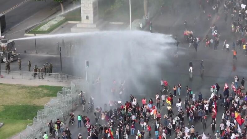 Estallido Social en Chile | Captura: Youtube AFP Español