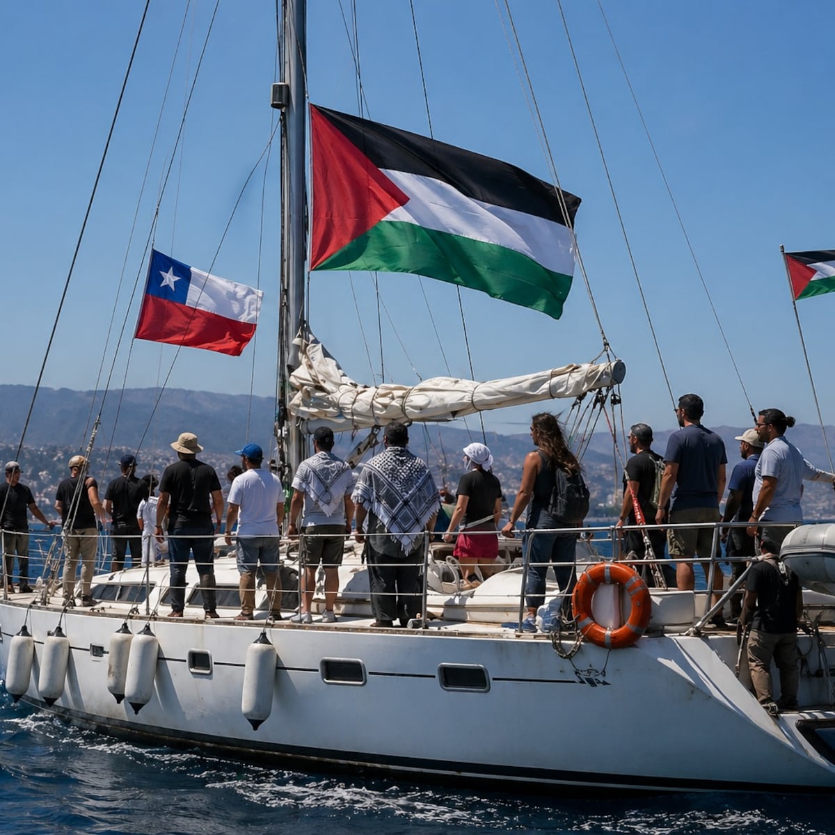 Cancillería activa gestiones por chilenos en Flotilla Sumud Cancillería activa gestiones por chilenos en Flotilla Sumud