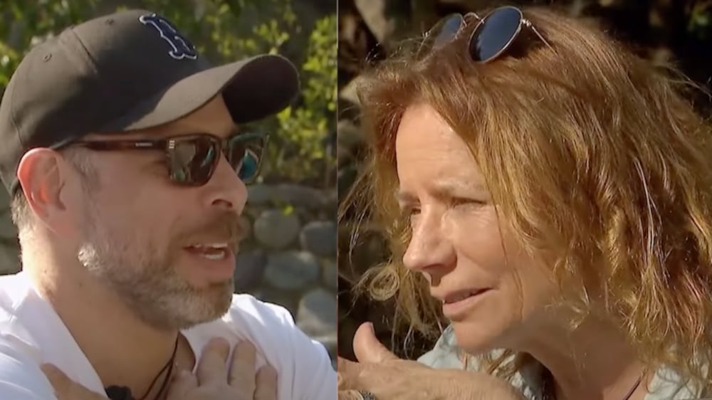 José Antonio Neme y Kathy Salosny | Captura: Mega