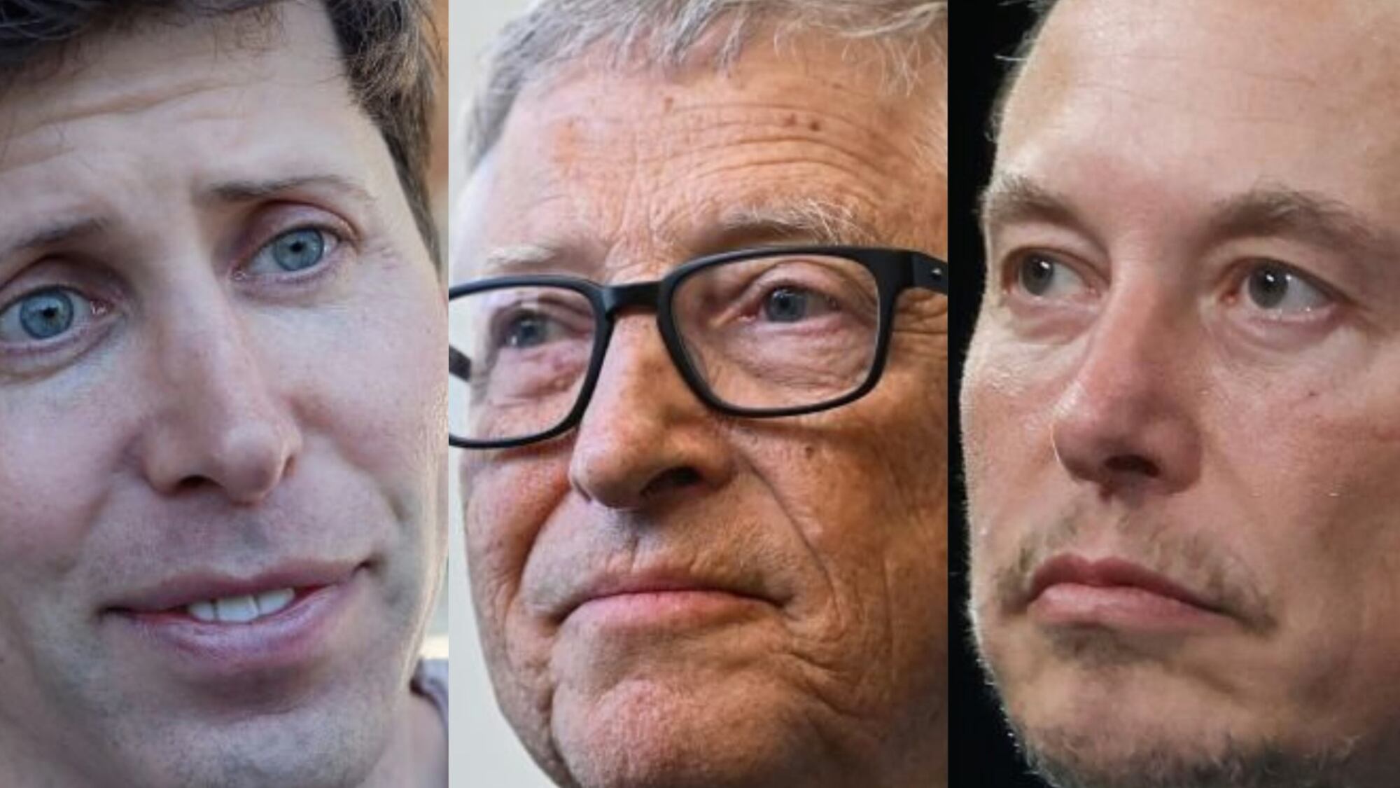 Sam Altman, Bill Gates y Elon Musk