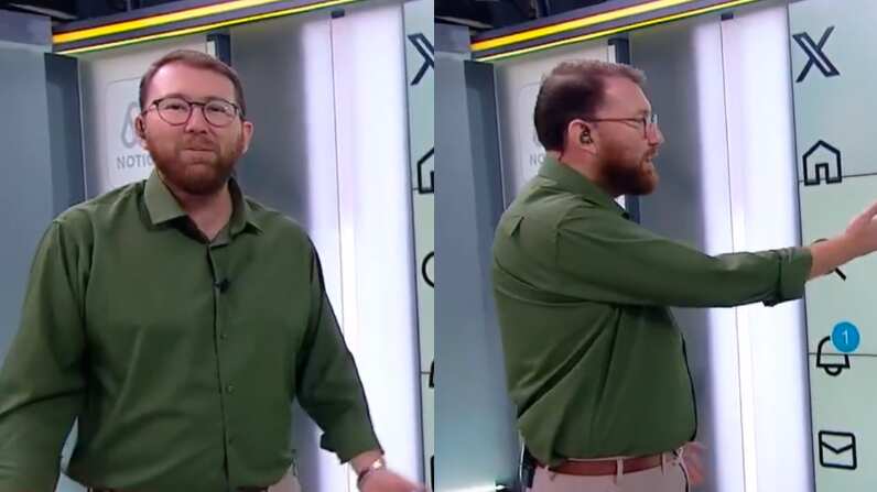 Luis Ugalde en Meganoticias | Captura: Instagram @soloportv