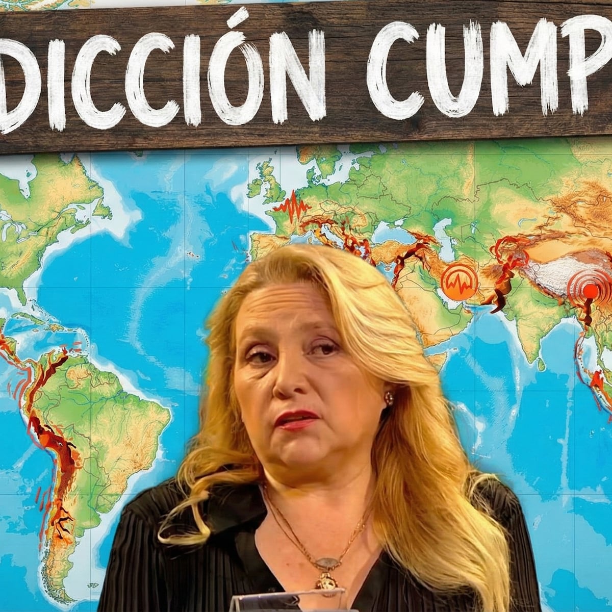 Latife Soto predice sismo potente y alerta de uno peor Latife Soto predice sismo potente y alerta de uno peor