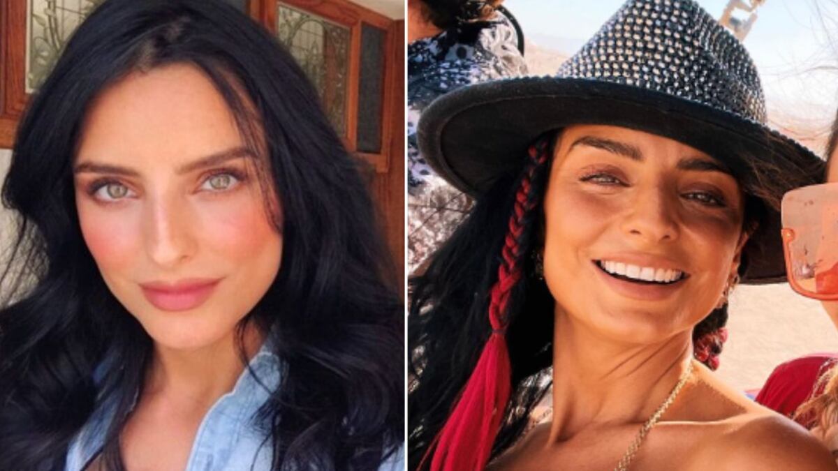 Aislinn Derbez looks