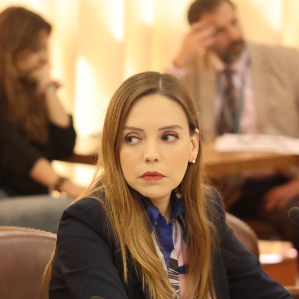 Camila Flores niega conocimiento de denuncia contra Boric Camila Flores niega conocimiento de denuncia contra Boric