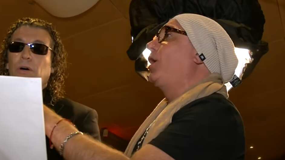 Luis Jara en el emotivo homenaje de artistas chilenos a Tommy Rey.