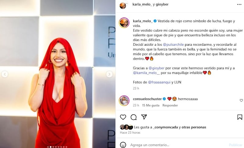Karla Melo vía Instagram