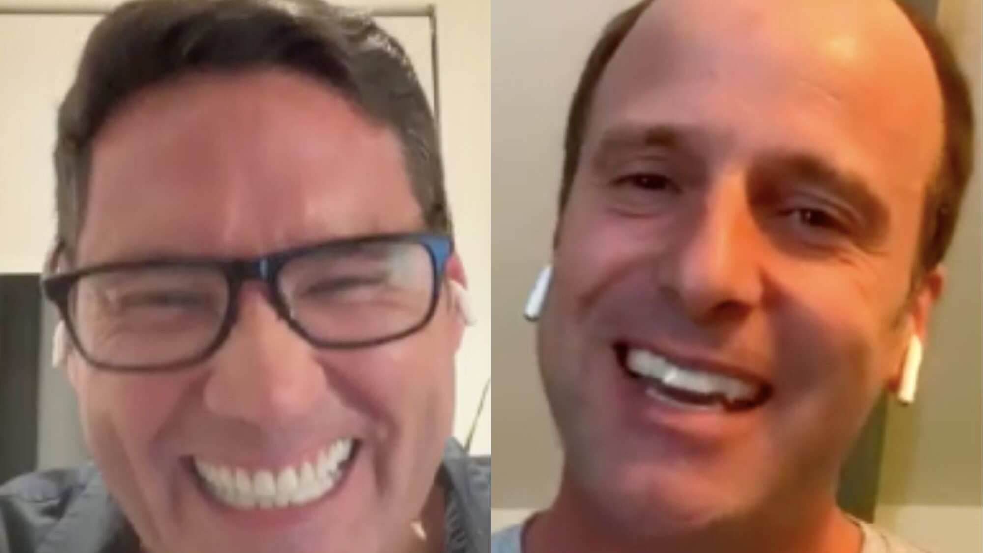 Pancho Saavedra y Stefan Kramer | Instagram