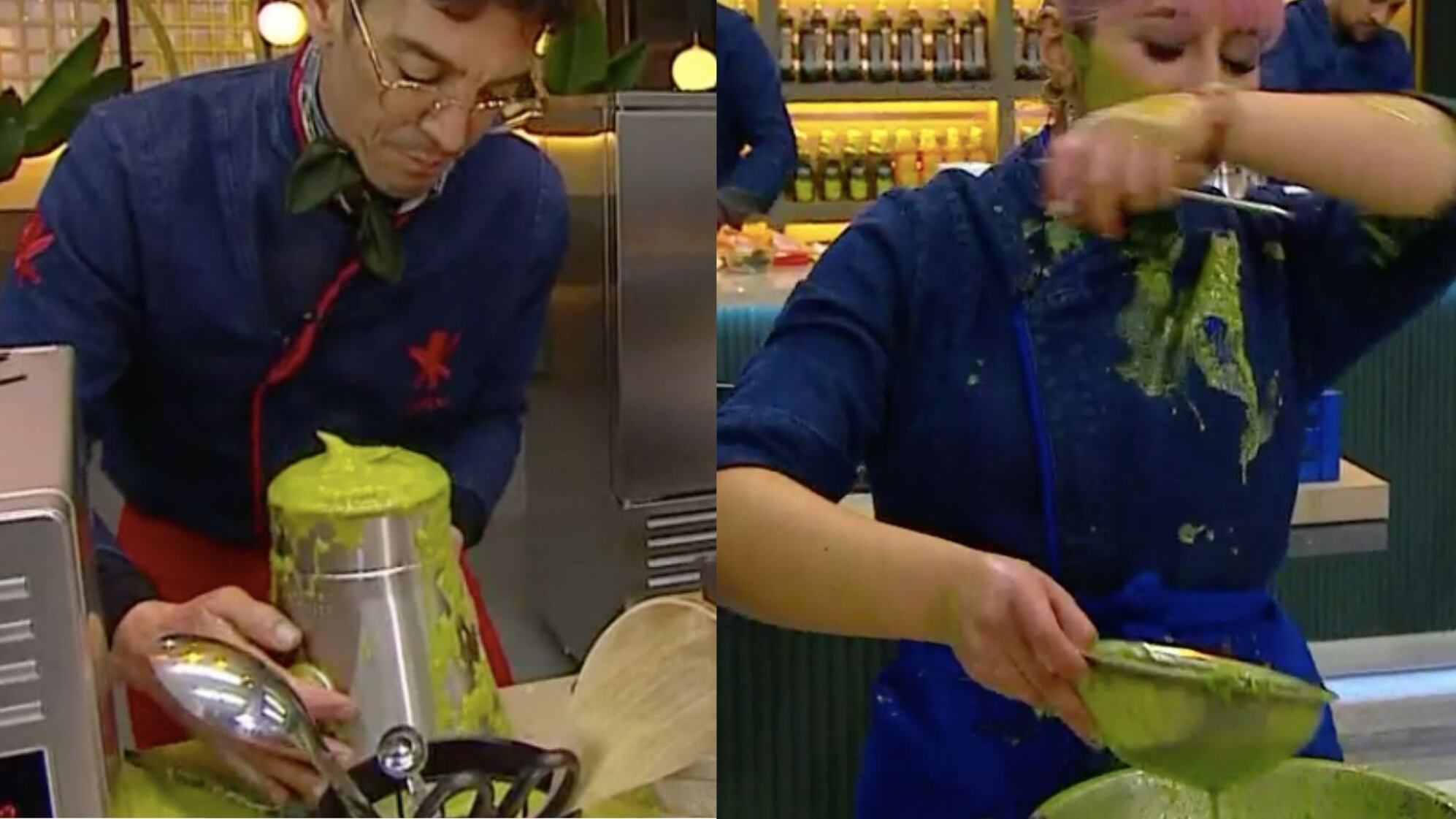 Felipe Ríos y Miel Blanca en "El Discípulo del Chef" | Captura: CHV