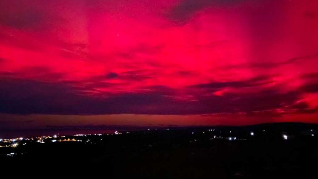 auroras australes auroras boreales chile