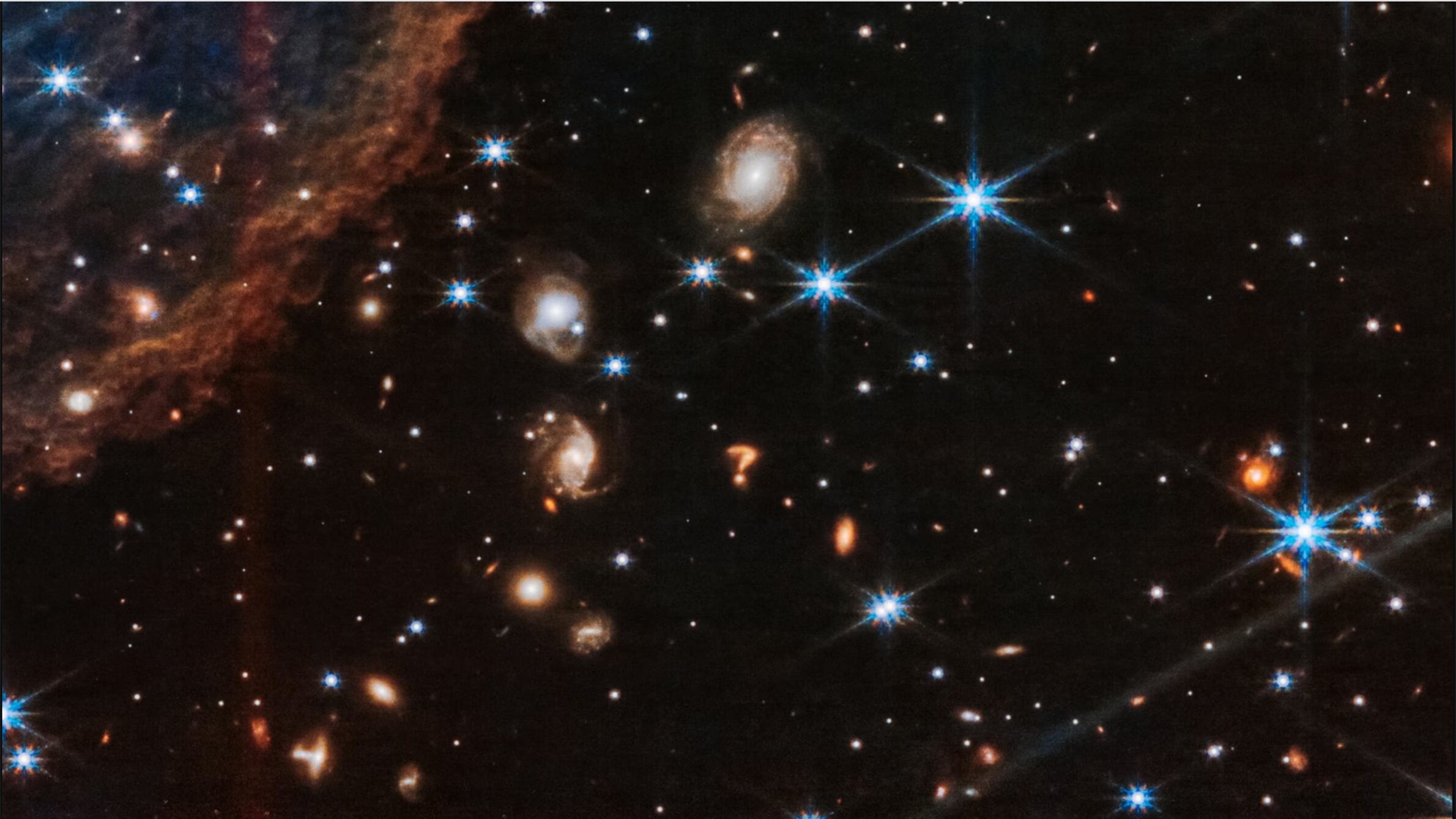 Signo de interrogación en el espacio