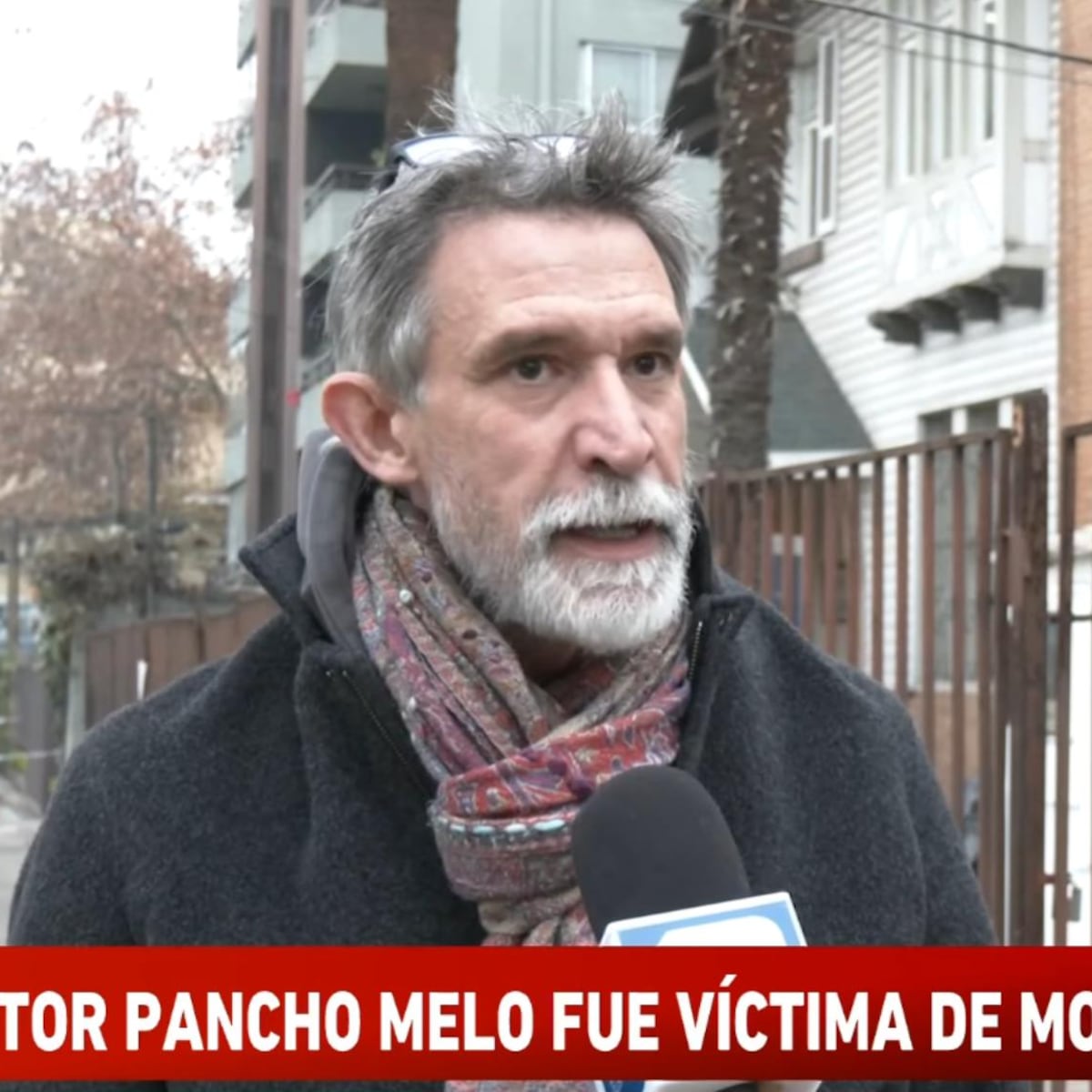 Actor 'Pancho' Melo narra violento intento de robo en Ñuñoa-Santiago Actor 'Pancho' Melo narra violento intento de robo en Ñuñoa-Santiago
