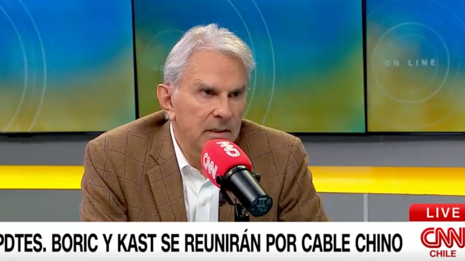 El senador Iván Moreira se refirió a la relación con China tras la polémica por el cable submarino