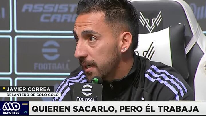 El delantero argentino asumió este jueves que la crisis deportiva e institucional de Colo Colo deben afrontarla los futbolistas "más viejos" del plantel popular.