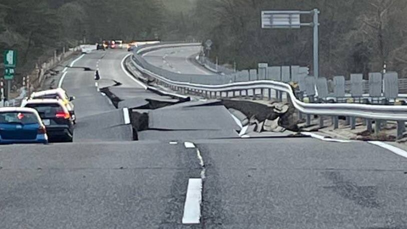 Japón registró fuerte terremoto de 7,6 de magnitud este 1de enero de 2024.