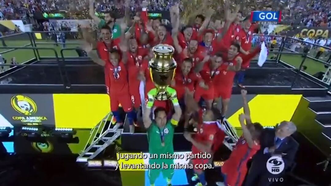 La Roja apareció en una propaganda del Rechazo