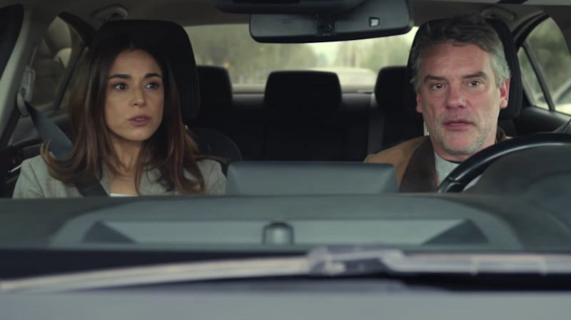 Diego Muñoz e Ignacia Baeza | Captura: Mega