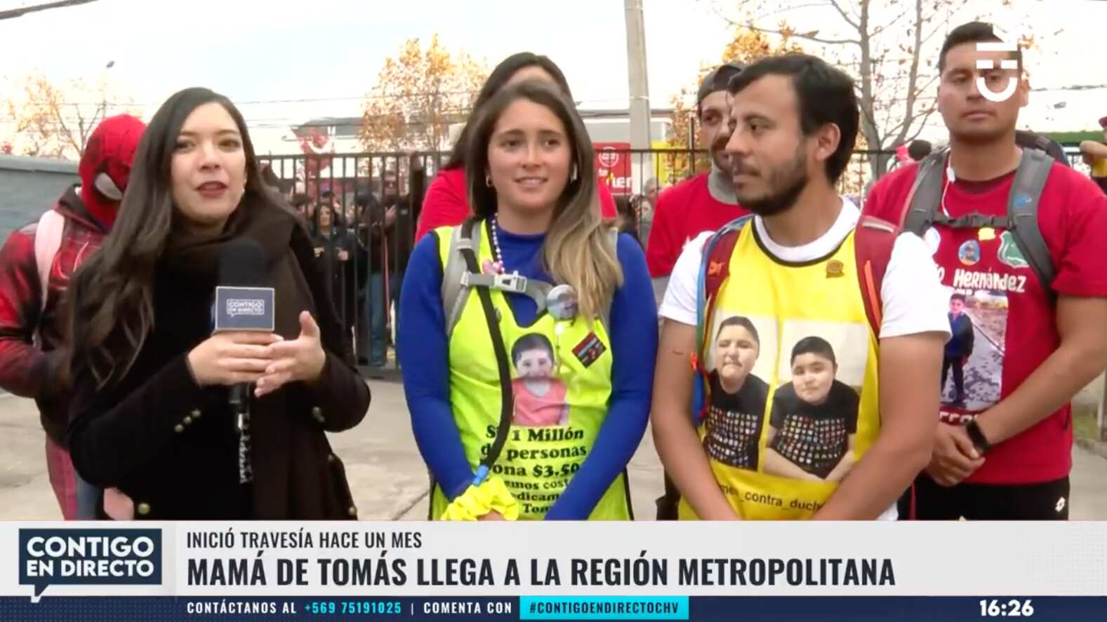 Mamá de Tomás Ross