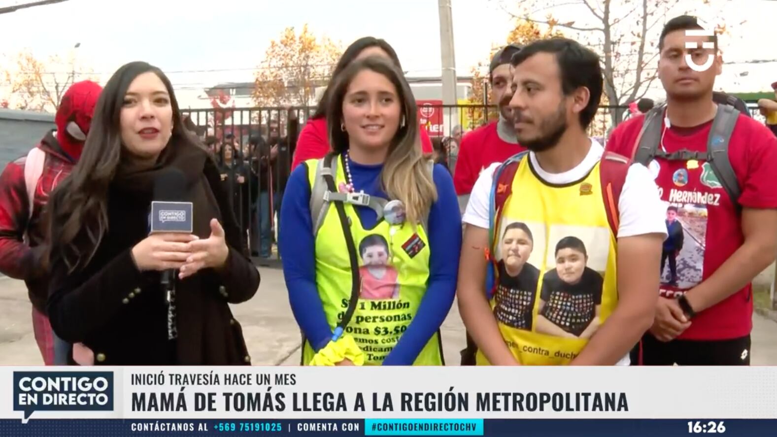 Mamá de Tomás Ross