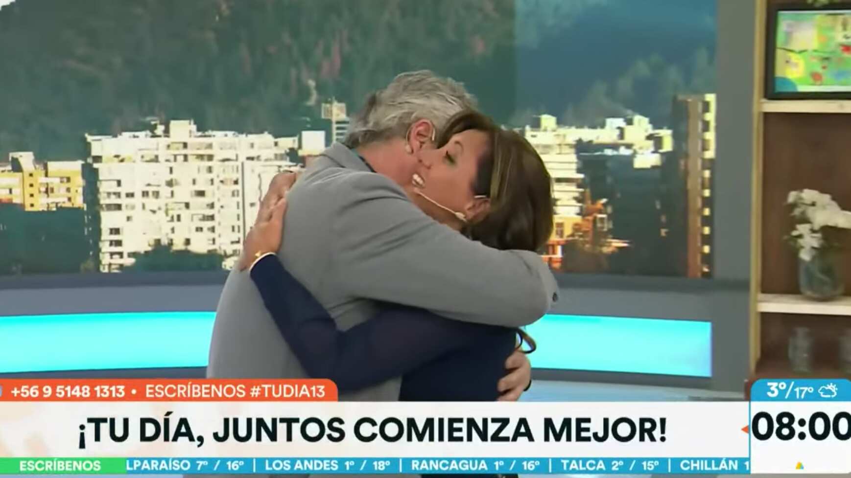 Reencuentro Repenning y Priscilla Vargas