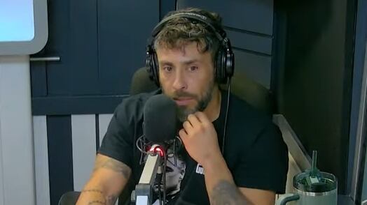 El exfutbolista es comentarista del programa "Los tenores", de radio ADN.