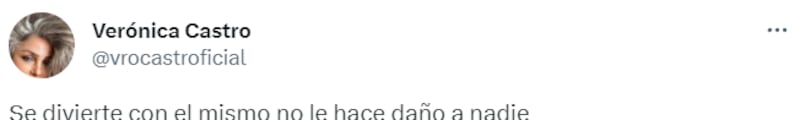 Verónica Castro twitter