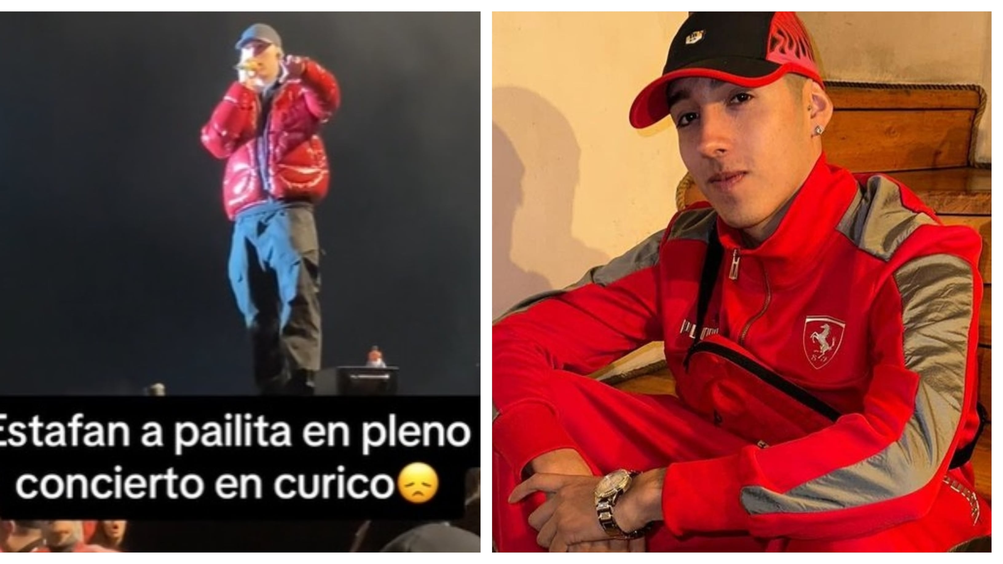 El productor Rodrigo Donoso respondió a la denuncia de no pago que le hizo Pailita durante un show realizado este fin de semana en el estadio La Granja de Curicó.