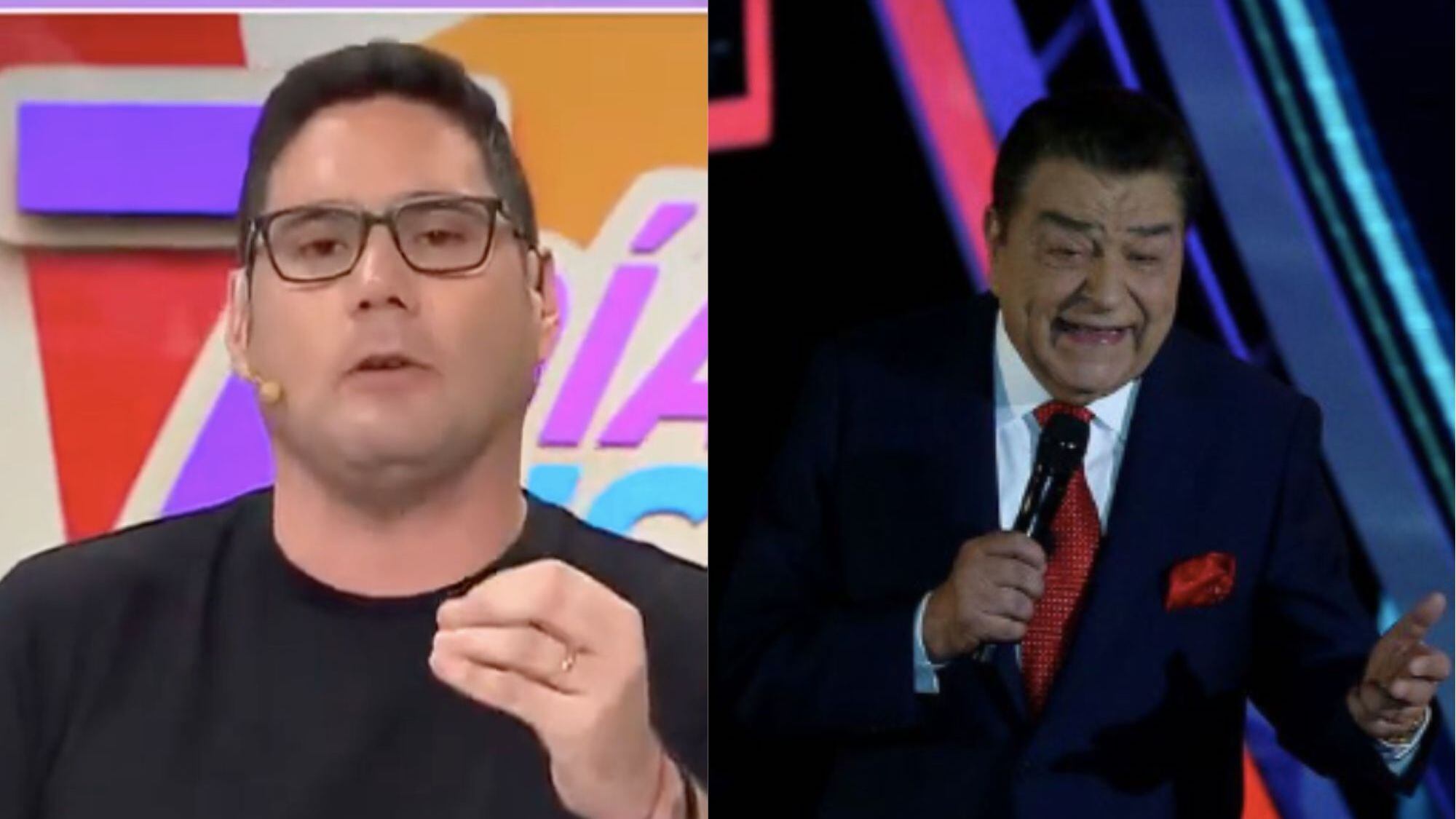 Pancho Saavedra y Don Francisco | Captura: Canal 13