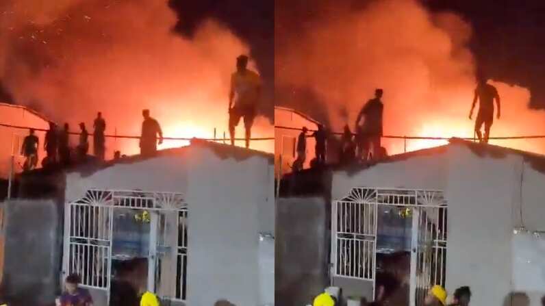 Incendio en Colina | Fuente: X de @fire24rescue